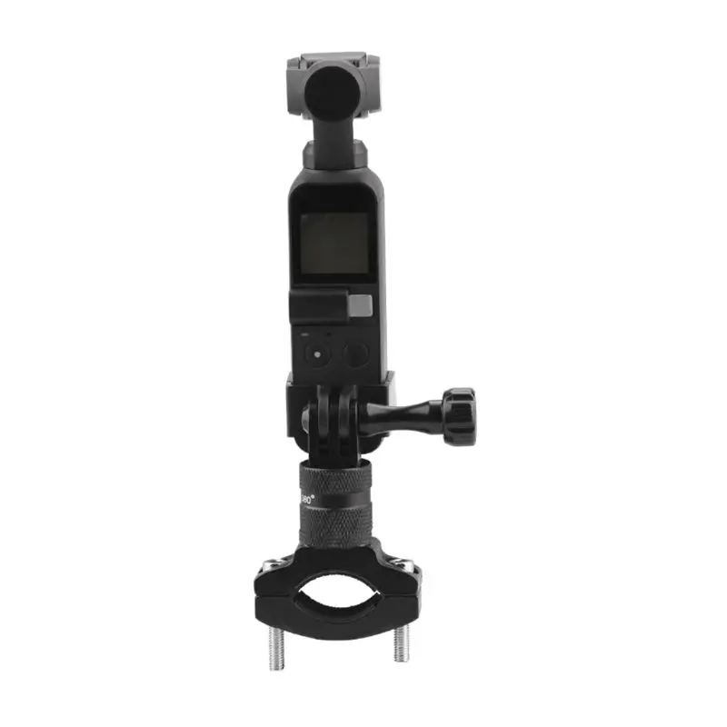 

Bicycle Motorcycle Handlebar Aluminum Clip Bracket Holder Suitable for Pocket Gimbal Camera Gimbal Accessories