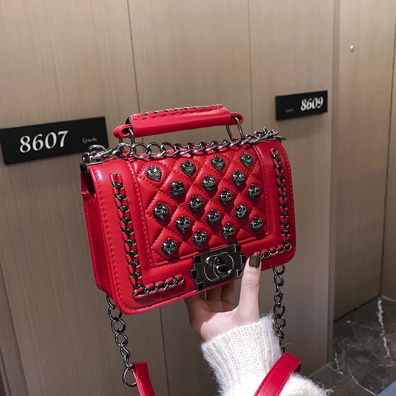 Роскошная дизайнерская женская сумка на плечо Брендовая сумка-мессенджер