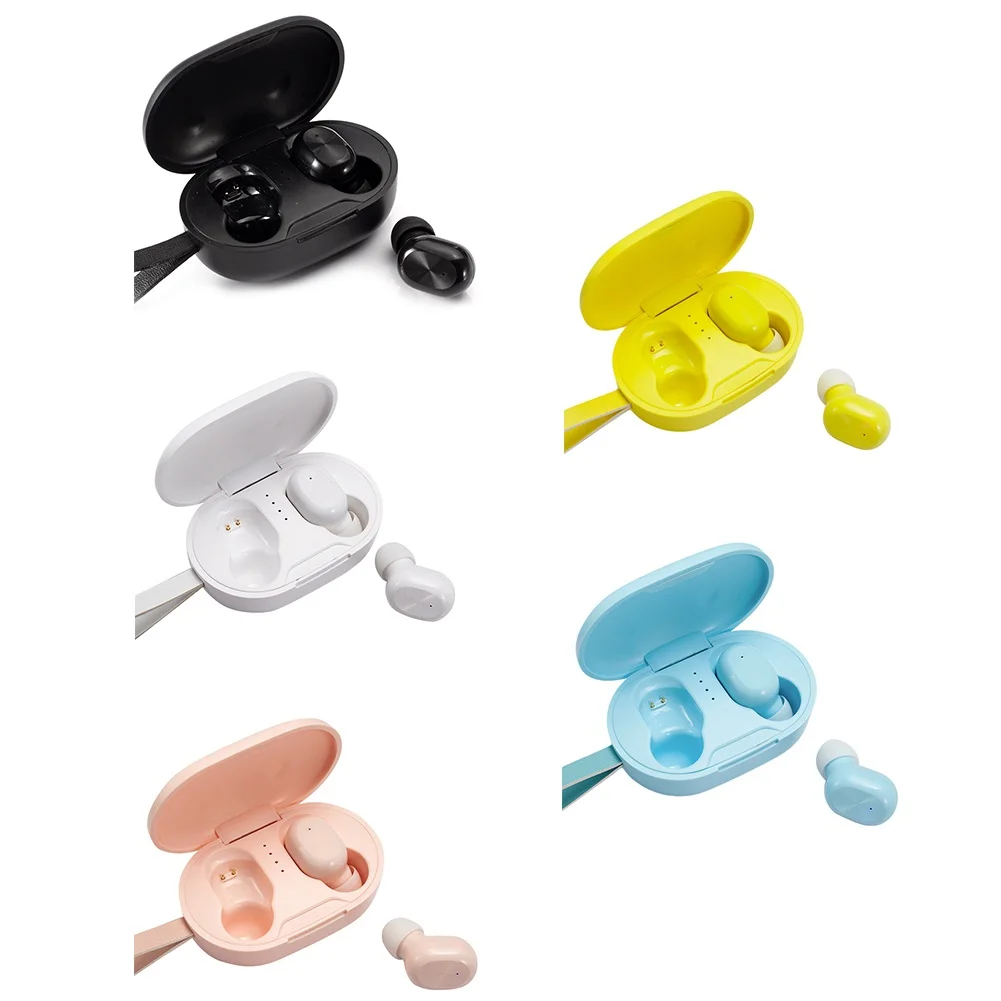 

DC 5V 3.2-4.2V T1 TWS Bluetooth 5.0 Wireless Earbuds Headset 20-20KHz 9D Stereo Smart Earphones Wireless Earphones for Phone