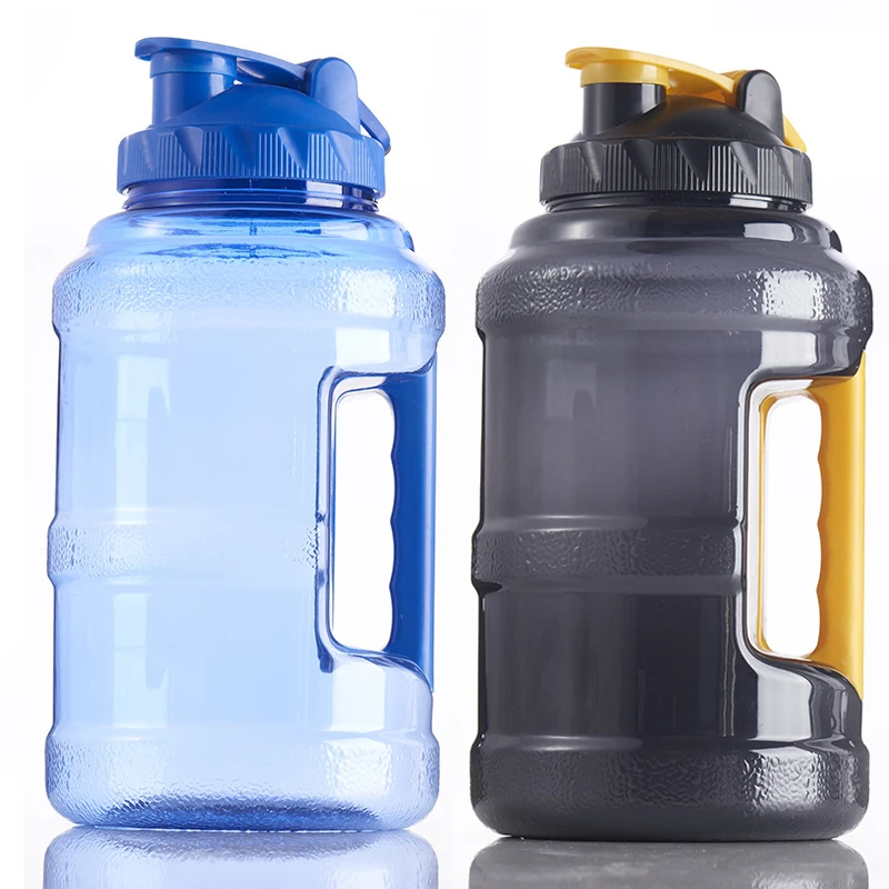 2.5L большая емкость Фитнес Спортивная бутылка пространство BPA питьевая бутылка вода широкий рот пластиковая Спортивная бутылка для воды