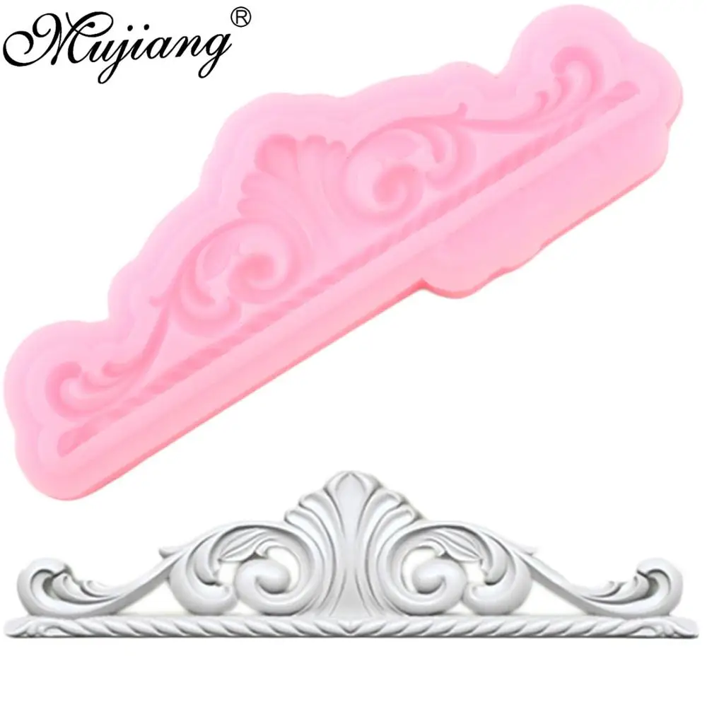 Силиконовые формы Mujiang Sugarcraft с цветами рельефная форма для мастики инструменты
