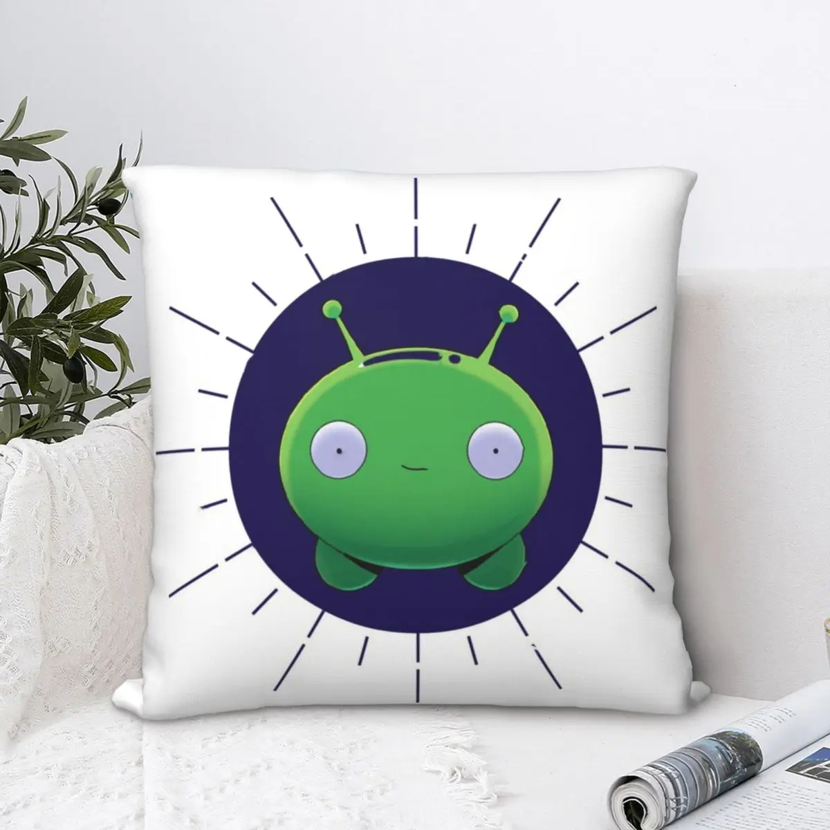 

MOONCAKE FUNNY DESIGN Square Pillowcase Cushion Cover funny Home Decorative Pillow Case for Room Nordic 45*45cm