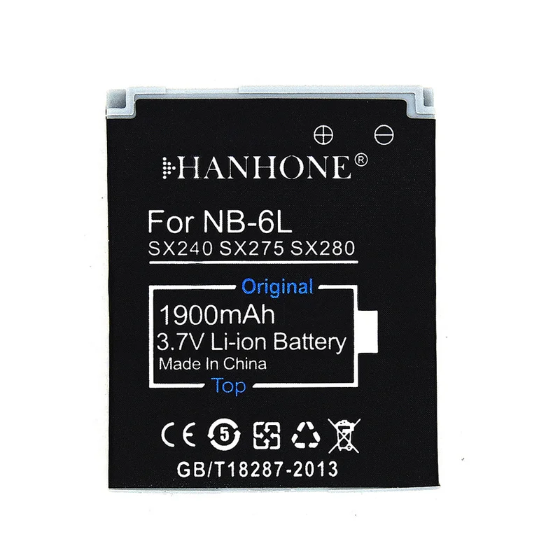 Аккумулятор для Canon IXUS 310 SX240 1900 мАч Сменный аккумулятор SX275 SX280 SX510 SX500 HS 95 200 105 210 300