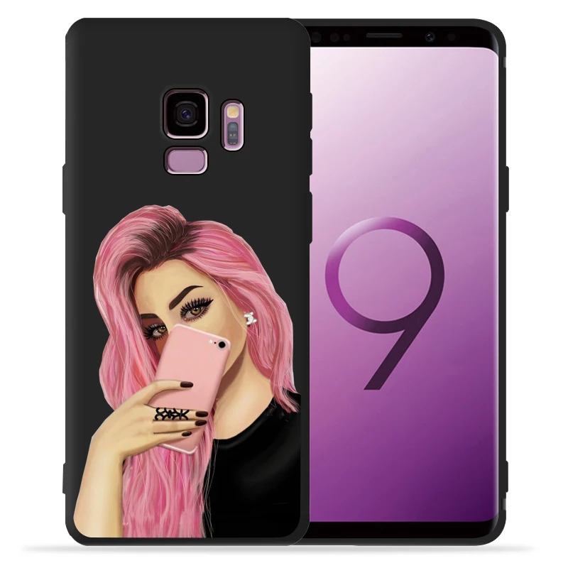 Сексуальная девушка Роскошный чехол для телефона samsung Galaxy S9 S8 S10 Plus S7 S6 Edge S10 Lite Note9 8 10 Pro чехол Etui - Цвет: 03