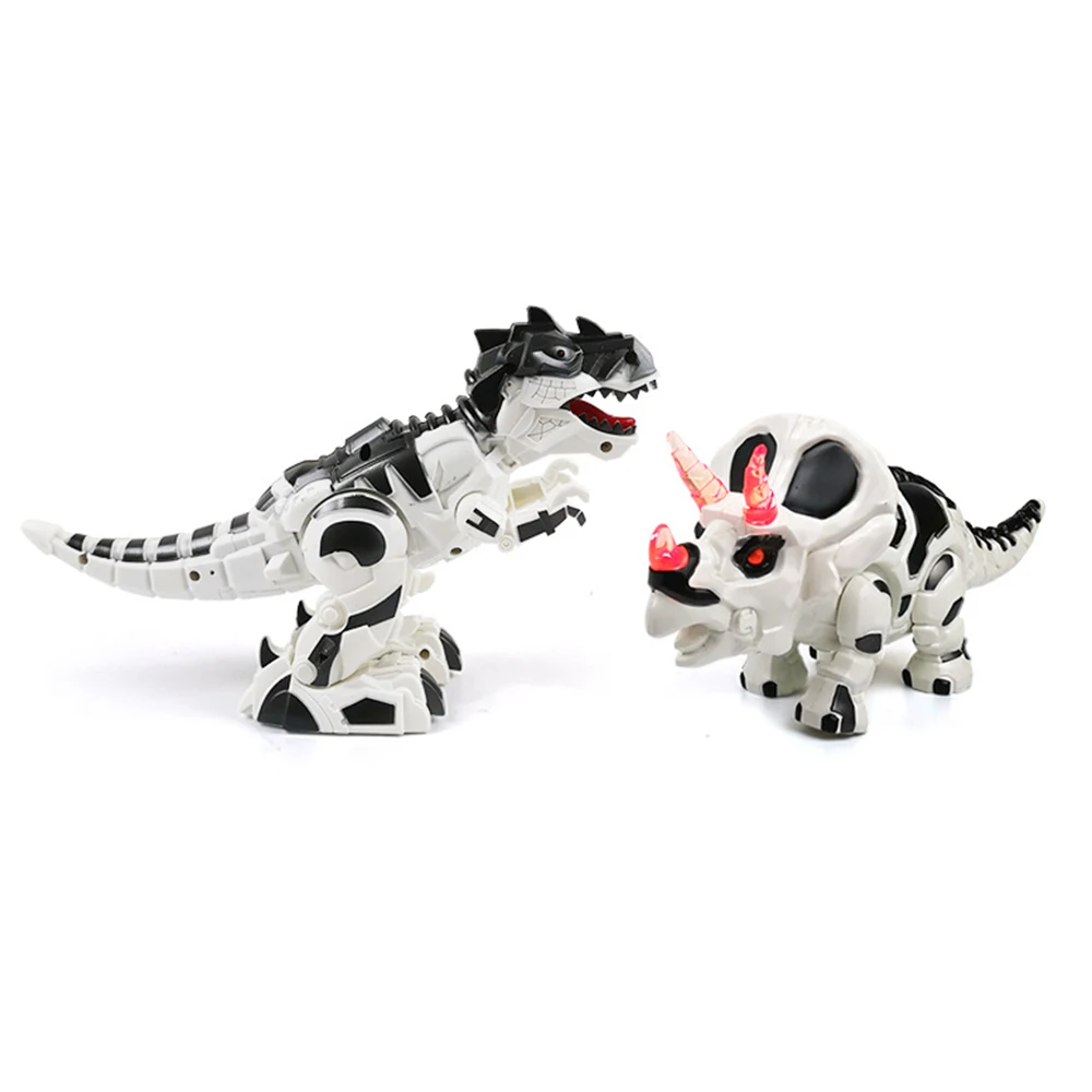 Электрический ходячий динозавр Рекс игрушка дракон с проекционными огнями