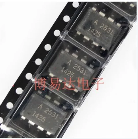 

Free Shipping 50pcs A2531 HCPL-2531 SOP-8