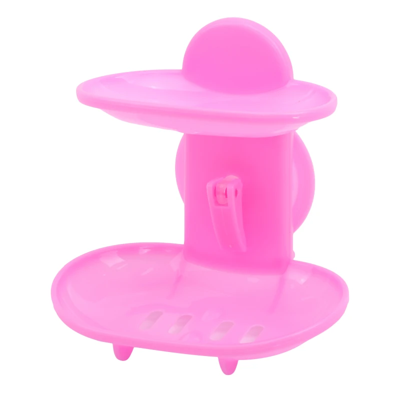 Высококачественный модный двухслойный держатель для мыла в ванной комнате