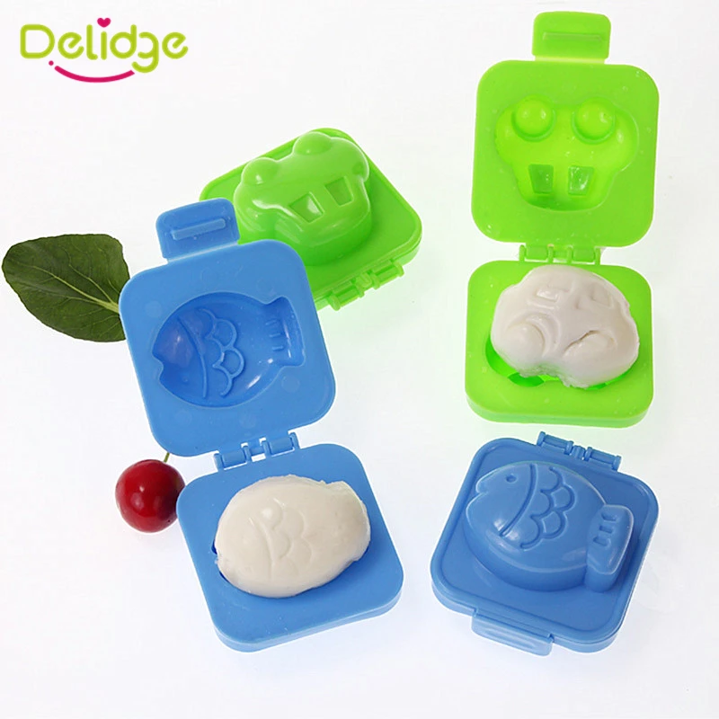 Инструменты для столовой и кухни 6 шт./компл. пресс риса Кролик Медведь Рыба