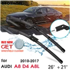Автомобильный стеклоочиститель лобовое стекло Стеклоочистители Лезвия авто аксессуары для Audi A8 D4 A8L 26 