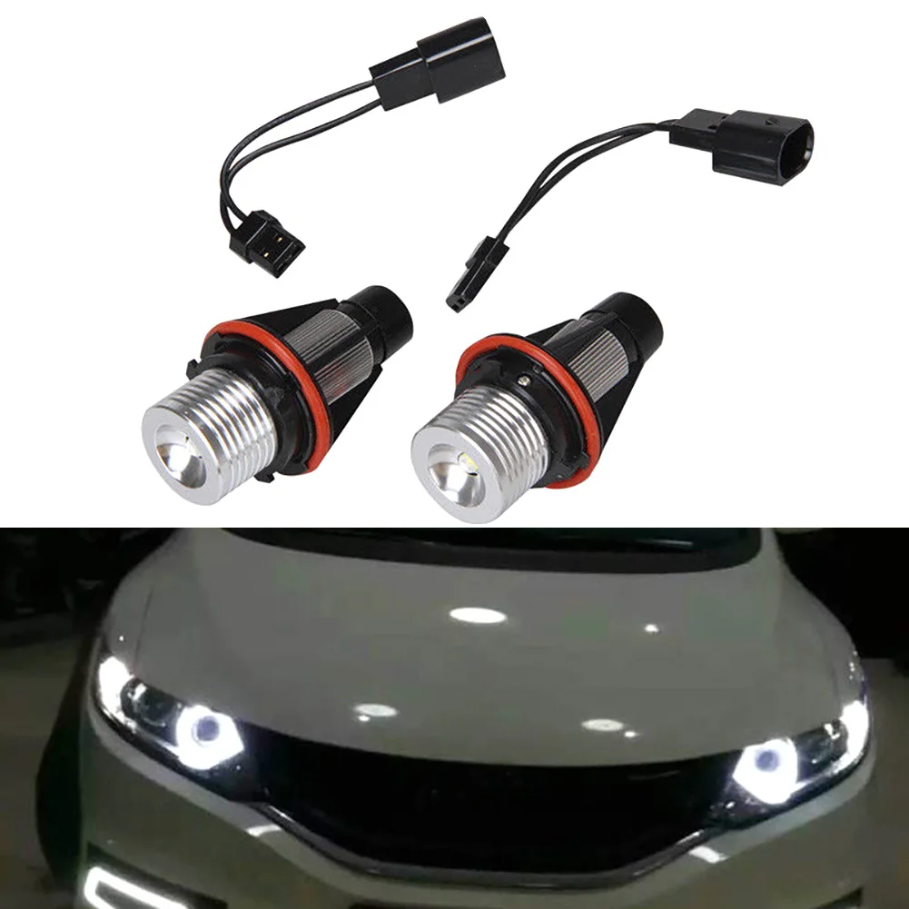 

Bmw X5 X3 E39 E60 E63 E61 525i 530i M5 M6 Car Headlamp 6000k 720lm Angel Eyes Halo Is Commonly Used Bmw 5w Led Ring Marker Bulbs