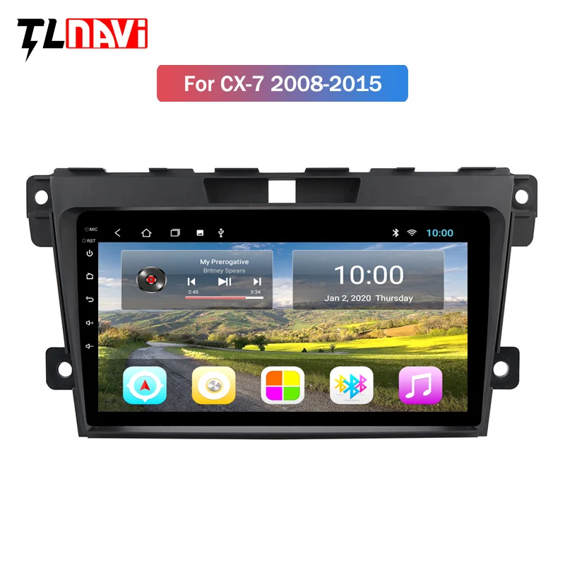 2G Оперативная память мультимедийный видеоплеер Android 10 GPS навигации радио WI-FI OBD2