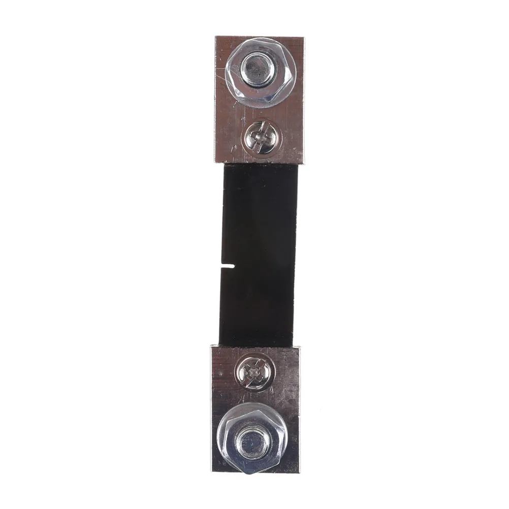 1 PCS DC 100A/75mV Shunt Resistor 0-100A Ampere Panel Meter Currect Monitor For Ammeter High garde |