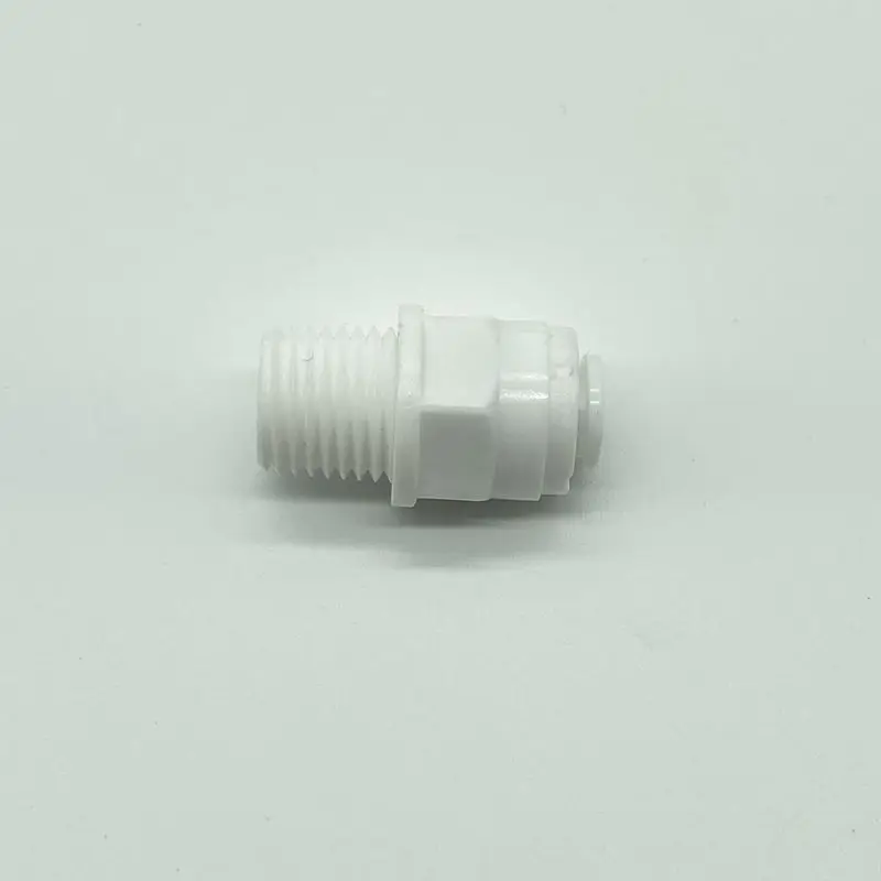 1/4 &quotнаружная резьба 1/4&quot OD труба PE фитинг шланг прямой быстрый соединитель