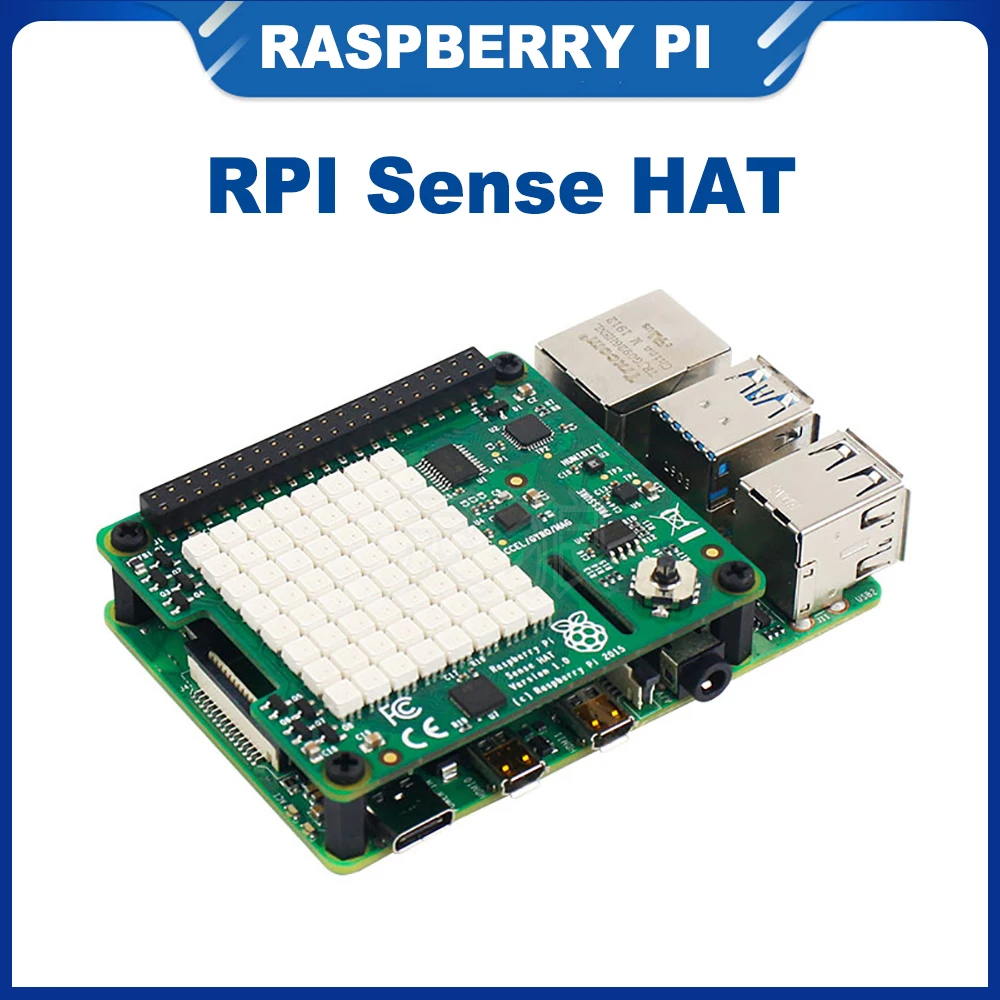 Raspberry Pi Sense HAT ITINIT R327 с датчиками давления и влажности температуры 4B/3B | Компьютеры