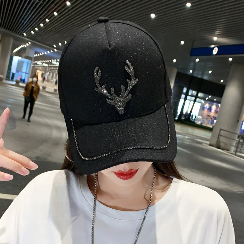 Fashionable All-Match Peaked Cap Men's and Women's Hats Fashionable Spring and Summer Sun-Proof Sun Hat with Brick Baseball Cap