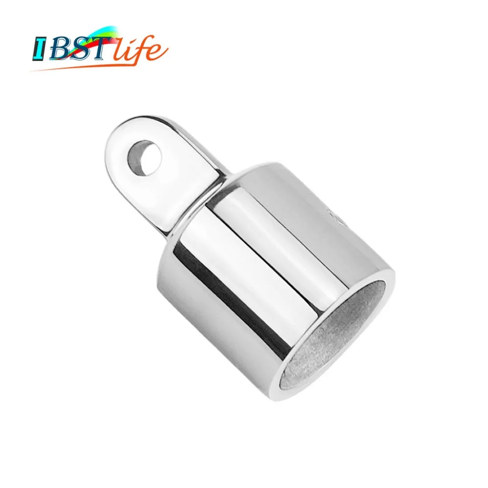 

SS316 Pipe Eye End Cap 22mm or 25mm Bimini Top Fitting Hardware Marine Boat Yacht External Eye End Canopy Tube End