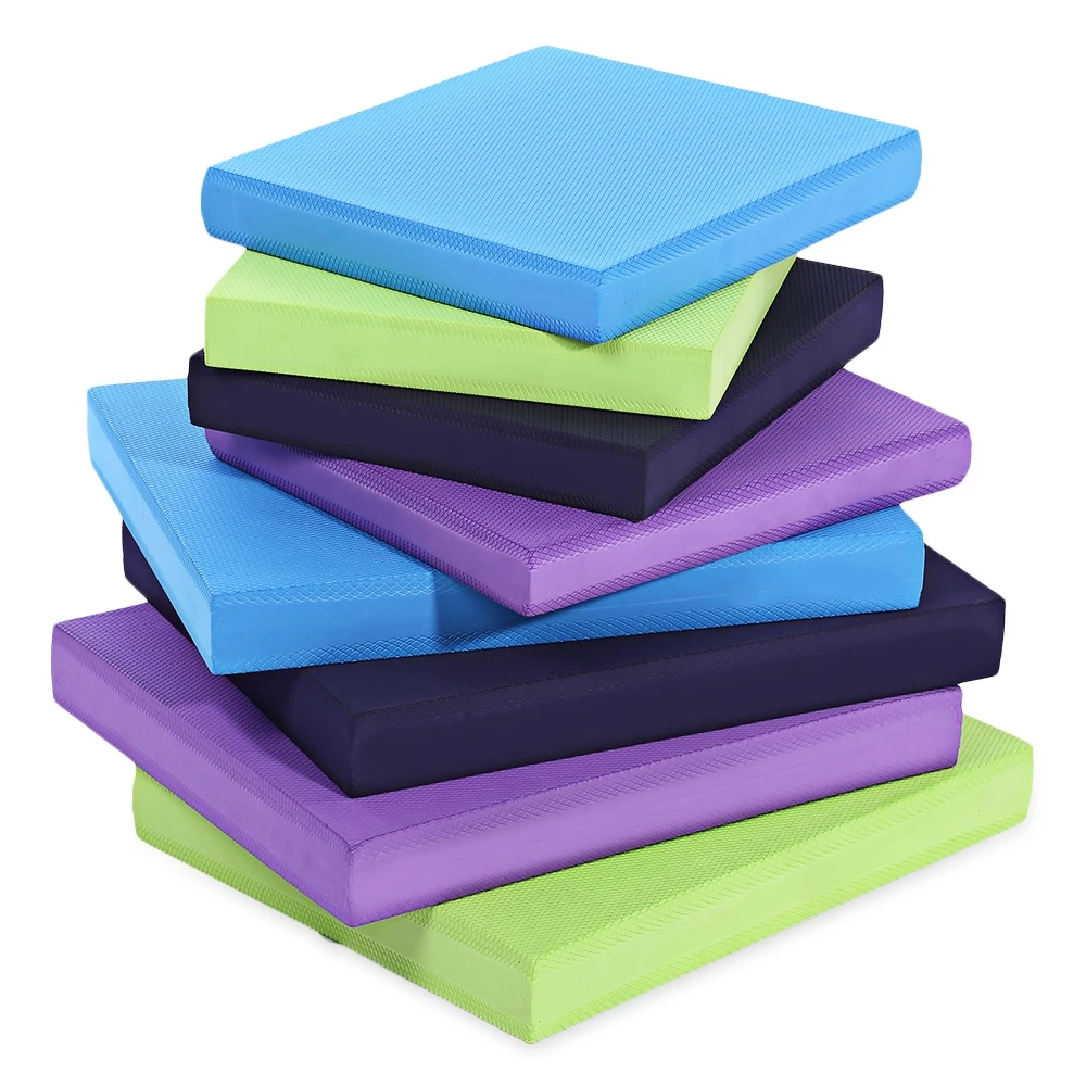 

50*40*6cm TPE Balance Pad Anti-slip Waterproof Yoga Mat For Comprehensive Fitness Exercise Unisex Home Foam Balance Gym Mat