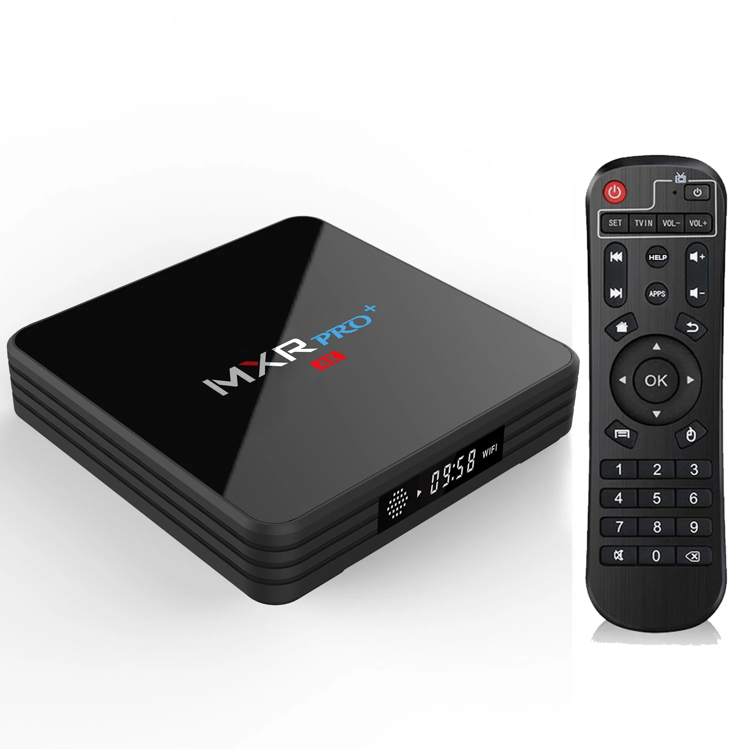 MXR PRO PLUS Android 9,0 4 Гб ОЗУ 32 Гб ПЗУ Smart 4K tv Box RK3318 четырехъядерный цифровой дисплей 2,4G/5G Wifi BT4.0 USB3.0 H.265 HDR10