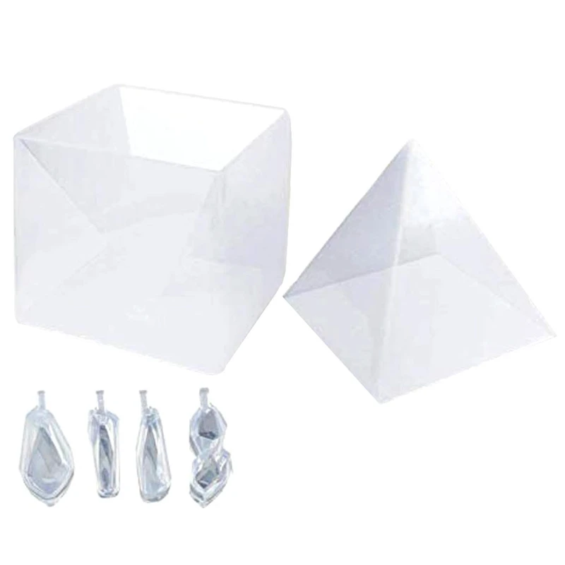 

Large Resin Molds Silicone Pyramid Molds,Epoxy Resin Molds Including Pyramid Molds And Crystal Jewelry Casting Molds, Pyramid Mo