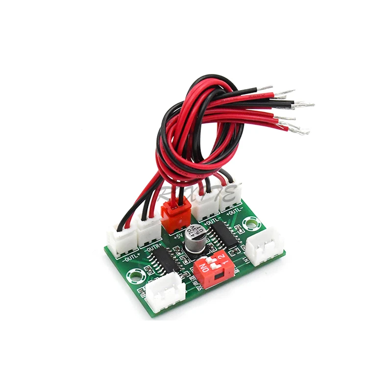 Плата цифрового усилителя звука Mini PAM8403 DC5V 4 канала DIY 3 Вт * стерео усилитель с