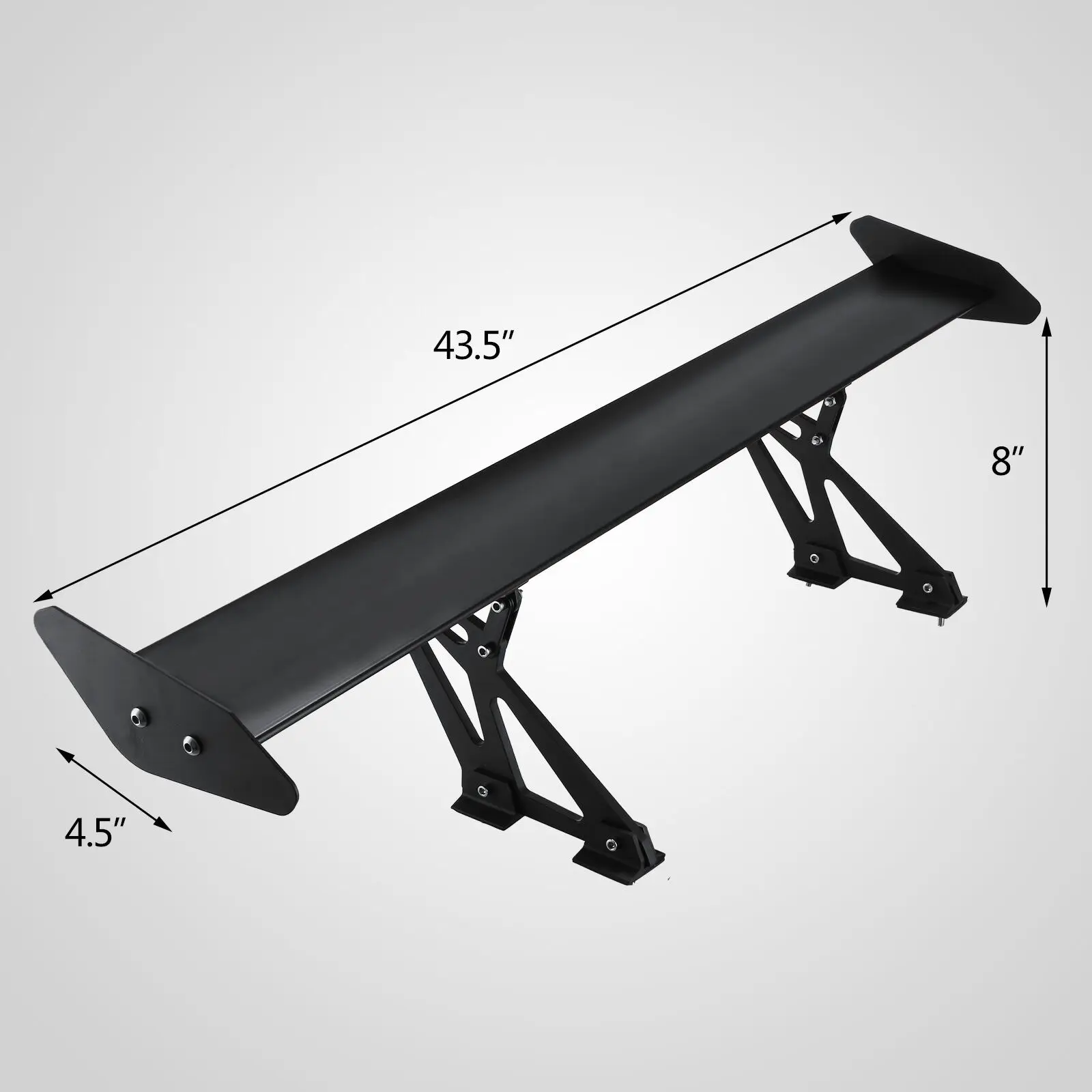 

VEVOR Adjustable Aluminum Universal Hatch GT Rear Trunk Wing Racing Spoiler