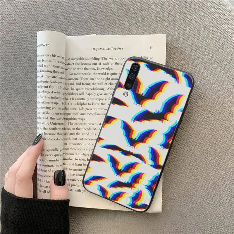 

Bat Skeleton Scary halloween Phone Case For Samsung galaxy S 9 10 20 A 10 21 30 31 40 50 51 71 s note 20 j 4 2018 plus