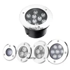 Водонепроницаемый светодиодный светильник садовый подземный 1 Вт 3 Вт 5 Вт 7 Вт 9 Вт IP67 наружный зарытый садовый путь точечный встраиваемый светильник