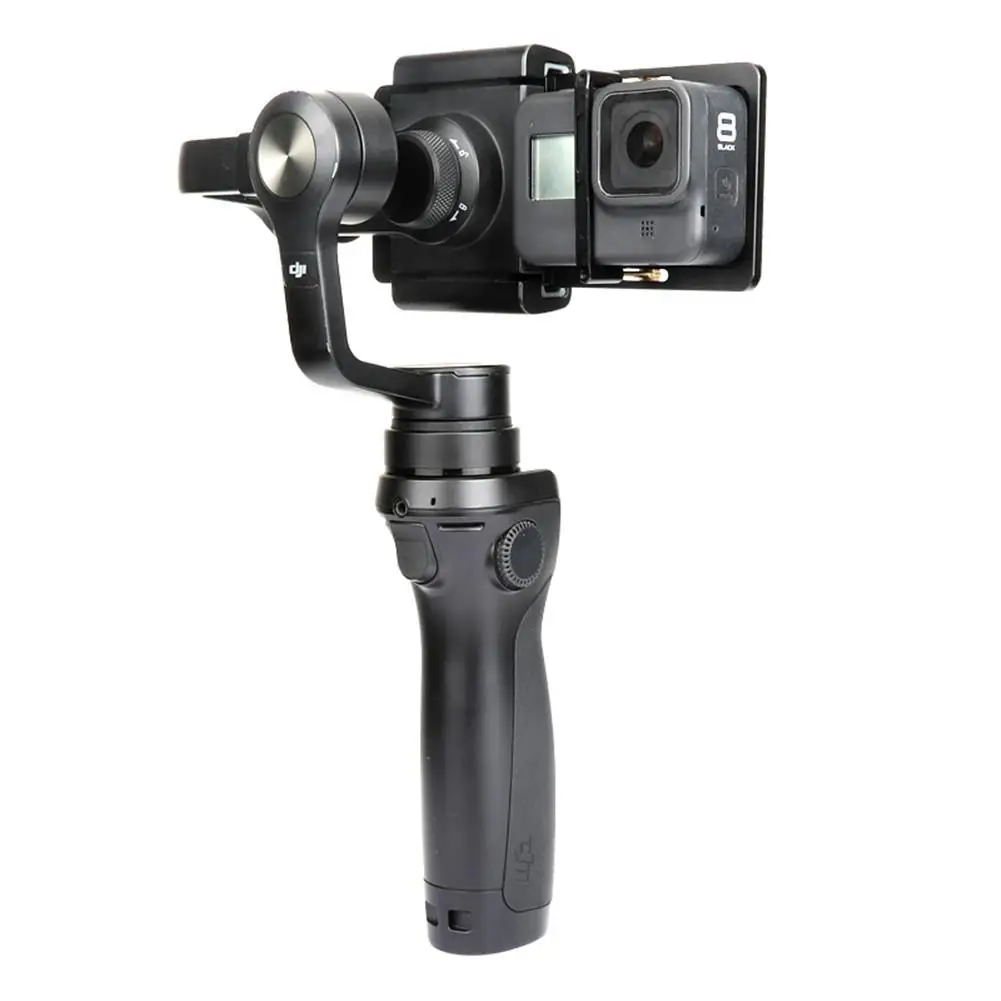 Переходник для экшн камеры GoPro Hero8/7/6 Osmo2 SARGO Little Ant фиксирующий Зажим стабилизатора