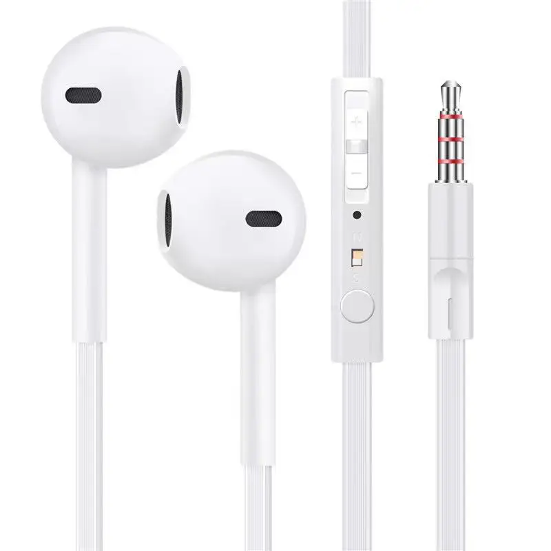 Проводные наушники с микрофоном 3,5 мм для Apple iPhone 8 7 12 Plus X XS MAX XR iPod Huawei Xiaomi on.