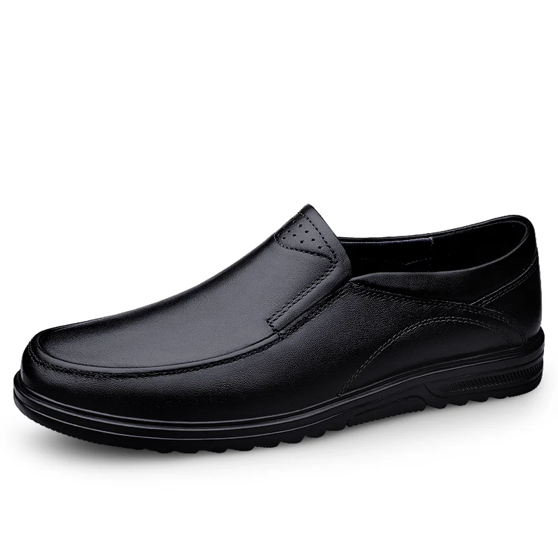 

New High Quality Business Loafers Men Casual Luxury Slip on Shoes Genuine Leather Men Brand Driving Shoes British Style Footwear