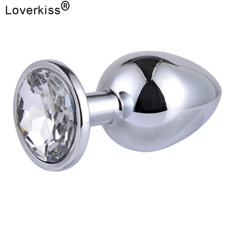 Lvoerkiss из нержавеющей стали анальные шарики Ювелирные изделия кристаллов