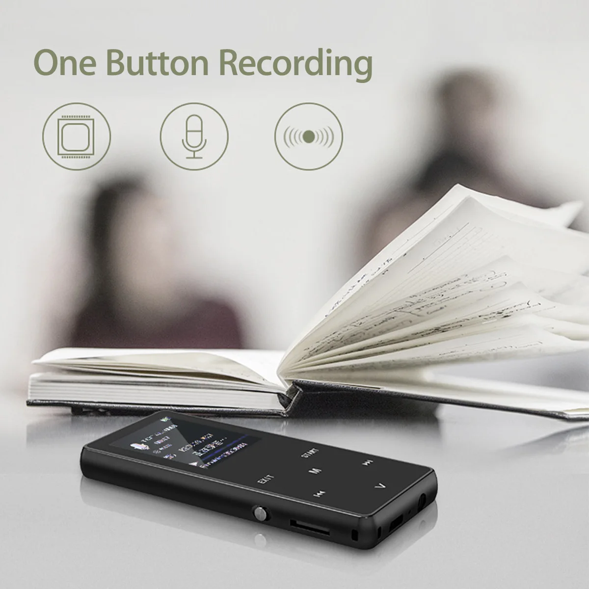 Портативный музыкальный плеер с поддержкой TF карты 8 ГБ 16 32 bluetooth MP3 Hi Fi FM радио