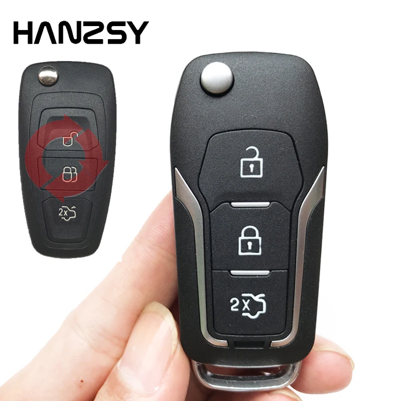 Новый раскладной складной чехол для ключа Ford focus C max Mondeo Fiesta Focus Connect