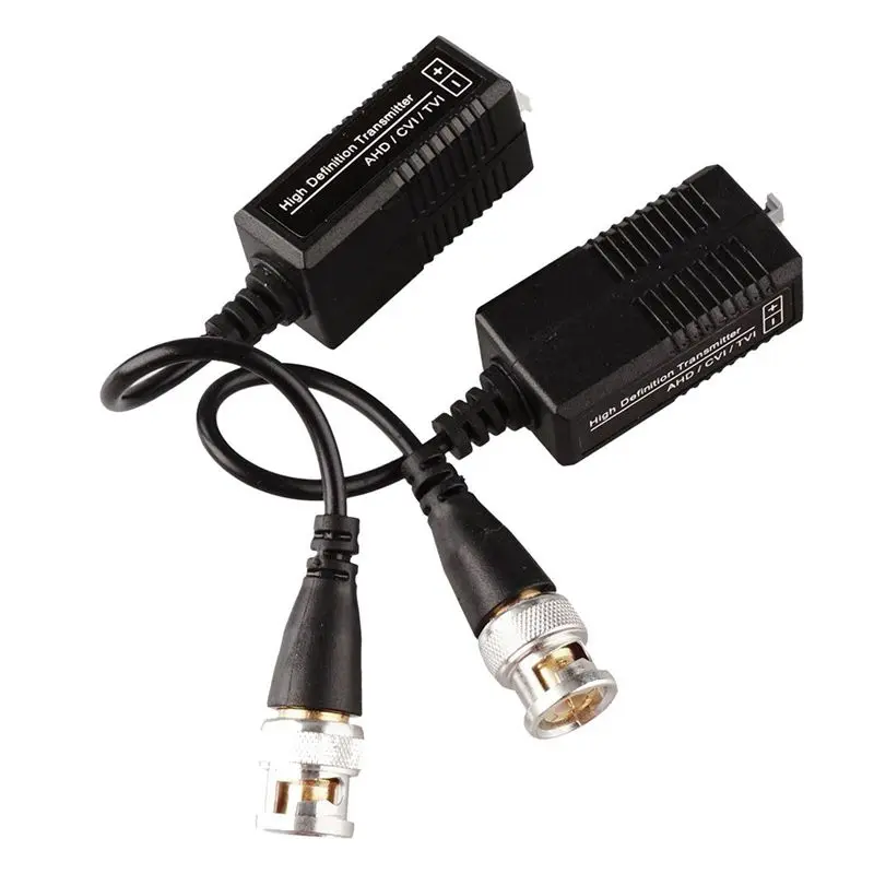 4 пары 8 шт. пассивный видео балун передатчик и приемопередатчик с кабелем для 1080P