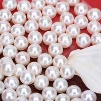 5 5 5mm zhuji cultured round freshwater pearl aaa quality half drilled loose pearl free shipping