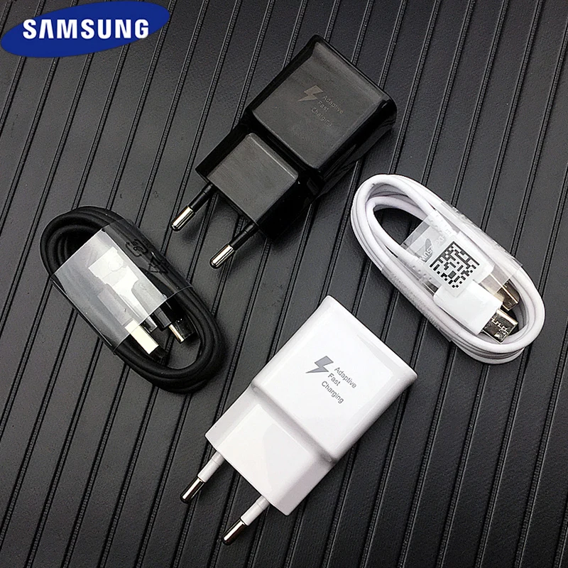 

Samsung Galaxy S8 Note8 Plus Charger fast 15W AFC Quick Charge Power adapter usb c cable applt to S9 S10 S20 Note 7 9 10 20