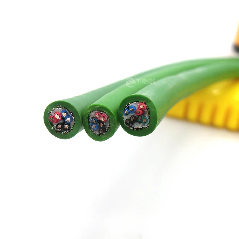 Кабель передачи данных Drag Chain 10 ядер мм² 24awg сверхгибкая экранированная витая