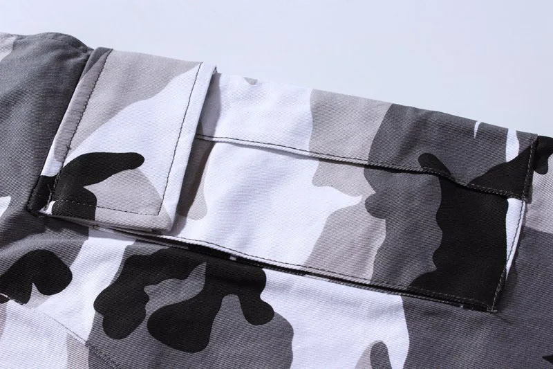 

Camouflage Cargo Pants Men 8 Color Hip Hop Casual Pants Baggy Tactical Trouser Pockets Cotton 2021 Fashion Sweatpants