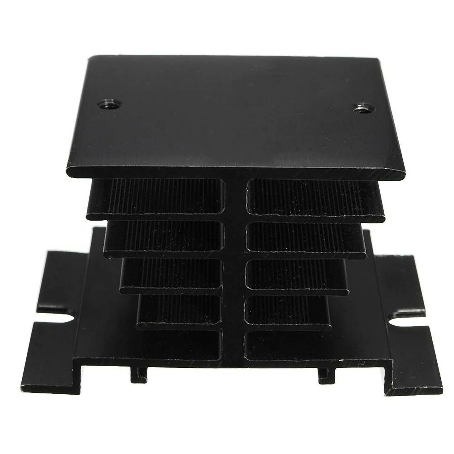 

Aluminum Heat Sink SSR Dissipation For Single Phase Solid State Relay 10A-40A Made Of High-quality Materials Durable