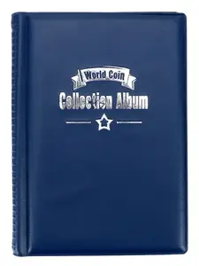 NICEYARD-Album de collection de pièces de monnaie en cuir Él, livre de  collecte d'argent, sacs de stockage d'évaluation, film PVC, 120/60 poches -  AliExpress
