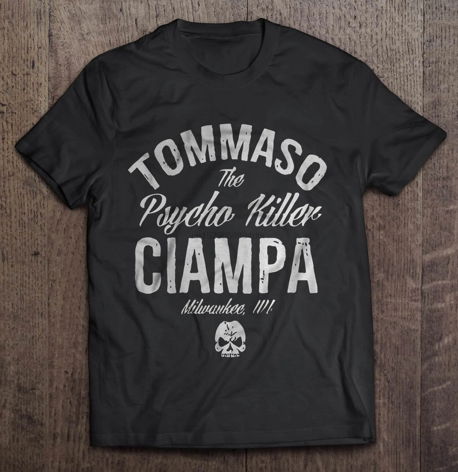 Мужская забавная футболка модная Tommaso психоубийца циампа женская