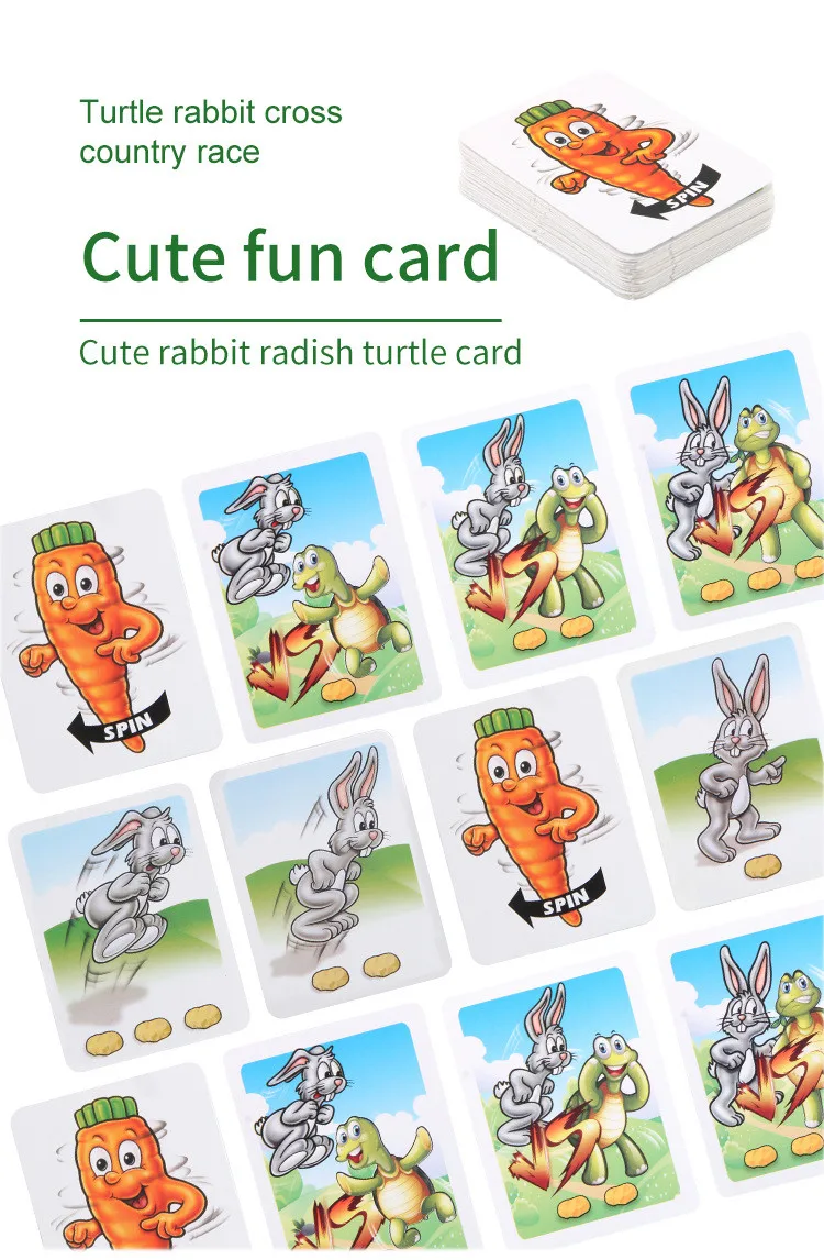 Настольные игры интерактивная игра для родителей и детей Черепаха заяц ловушка