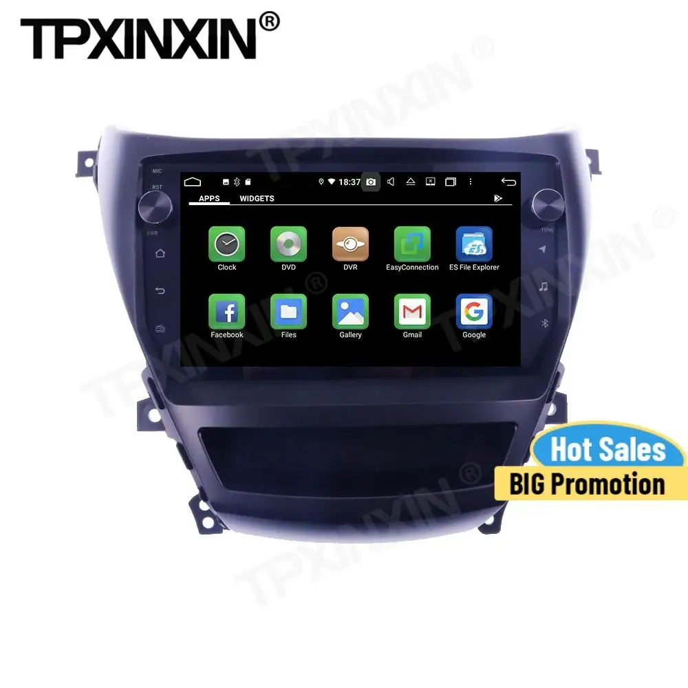 

Carplay Car Radio 2 Din Stereo Receiver Recorder Android For Hyudnai Elantra 2010 2011 2012 2013 GPS Player Auto Audio Head Unit