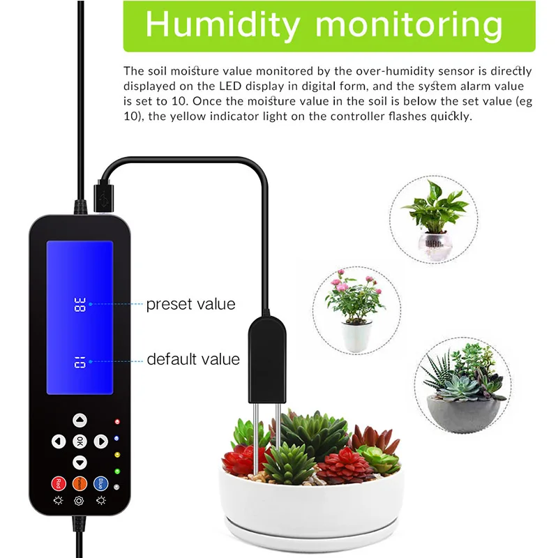 

Dual LED Plant Grow Light Bulb USB Timer Full Spectrum Indoor Growing Lamps Box In Stock