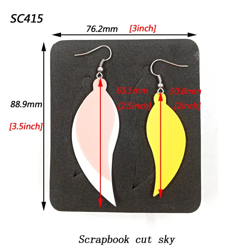 Earring-SC415 скрапбукинга срезанное небо и стальные деревянные штампы совместимы с большинством машин