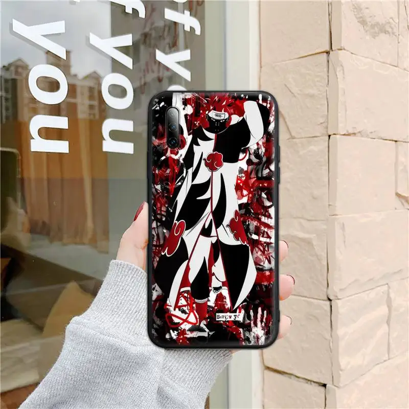 

Akatsuki Red Cloud Phone Case for Samsung A6 A7 A8 Plus A9 2018 A10S A20 A30 A40 A50 A70 Case