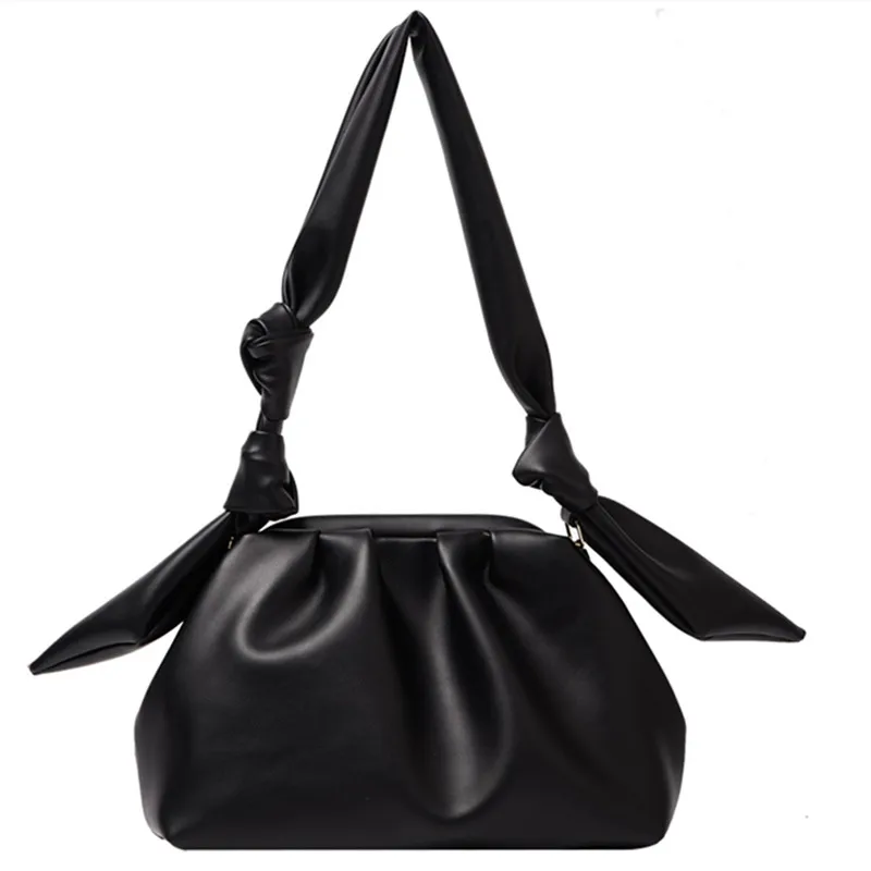 

Candy Color PU Leather Shoulder Simple Bags For Women 2022 Small Crossbody Bag Travel Tote Handbags and Purses