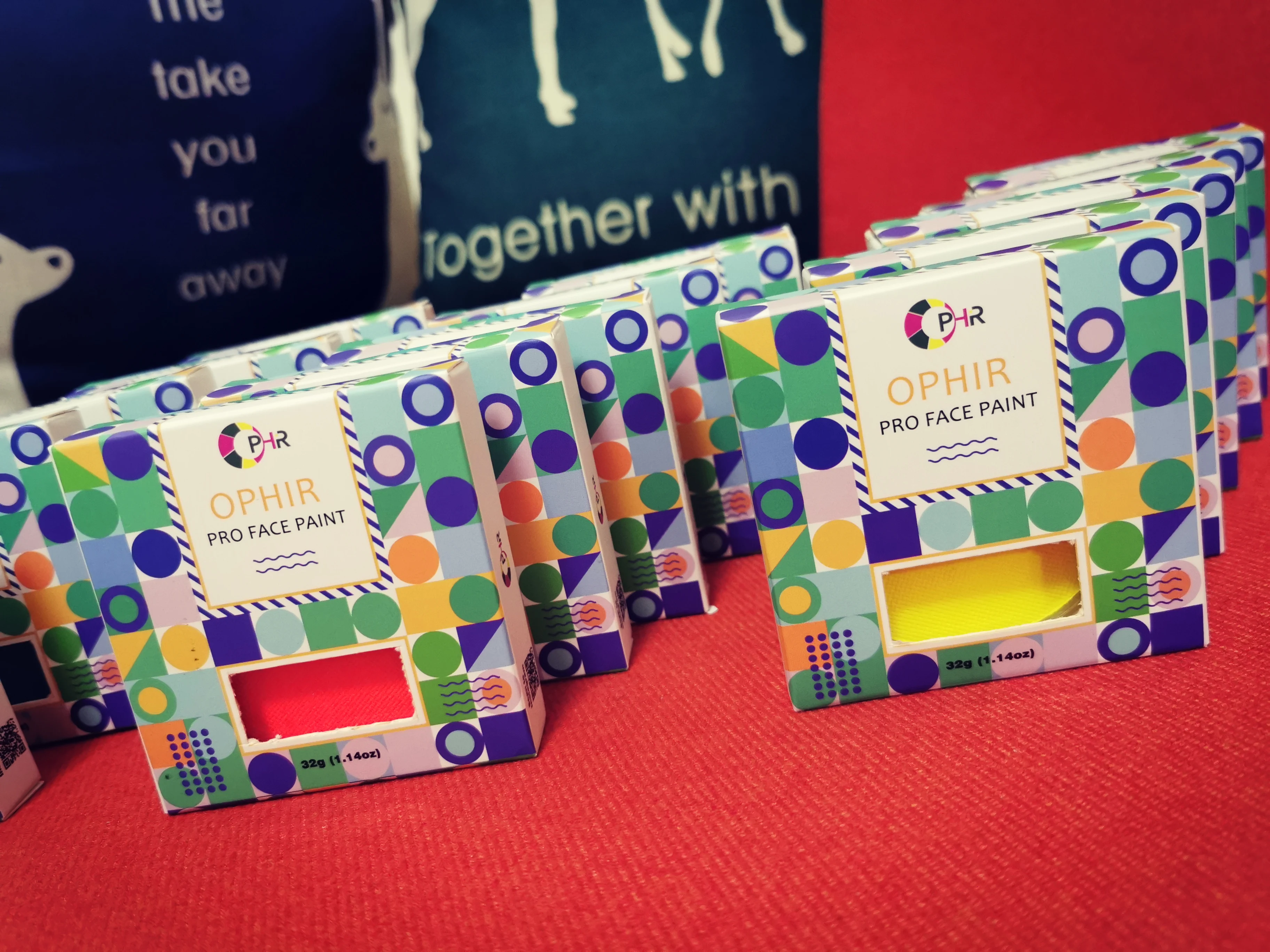 Краска для лица OPHIR сделай сам неоновый флуоресцентный пигмент макияжа на