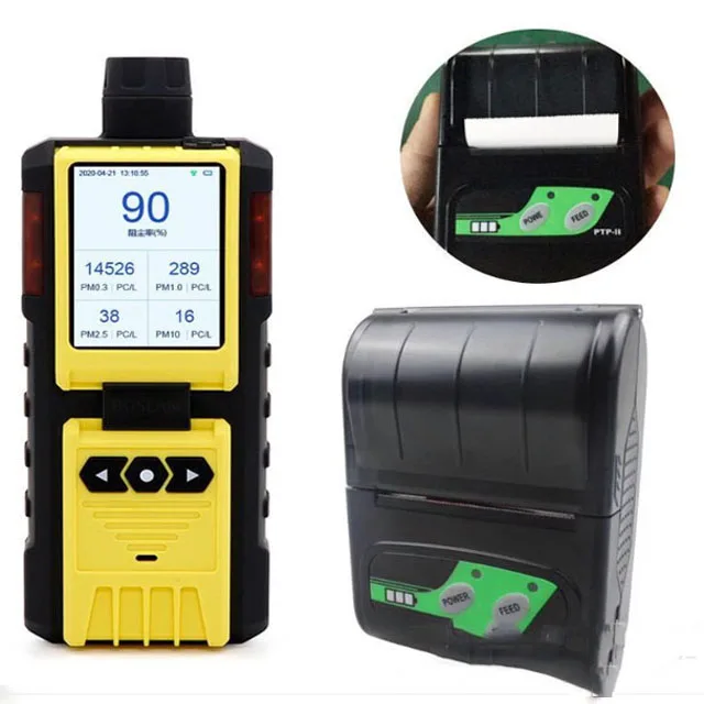 

4 Channel 0.3um 0.5um 2.5um 10um Laser Particle Counter Dust Analyzer