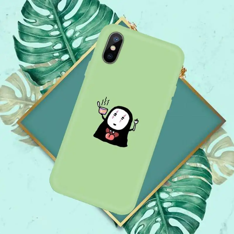 

Faceless man Phone Case Candy Color for iPhone 11 12 mini pro XS MAX 8 7 6 6S Plus X SE 2020 XR